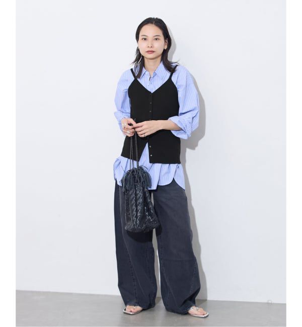 JOURNAL STANDARD「《追加予約》WASHABLE コットンシルクミックス2WAYキャミソール」|キャミソール|