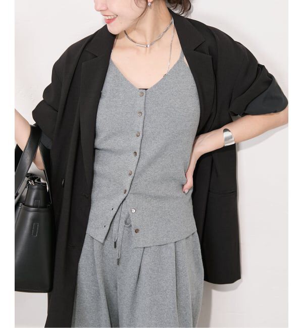 JOURNAL STANDARD「《追加予約》WASHABLE コットンシルクミックス2WAYキャミソール」|キャミソール|