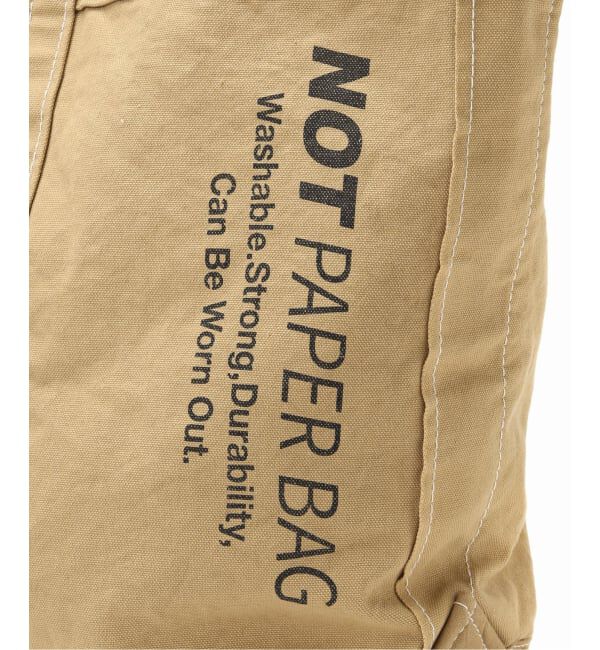 FRAMeWORK「SEUVAS/ソウバス 別注NOT PAPER BAG XL」|トートバッグ|