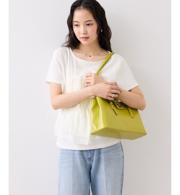 VIS「チェック＆無地シアービスチェドッキング半袖プルオーバー/イージーケア」|Tシャツ・カットソー|