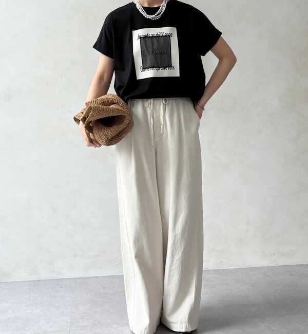  「【WEB限定】BeauオーガンジーロゴTEE」|Tシャツ・カットソー|
