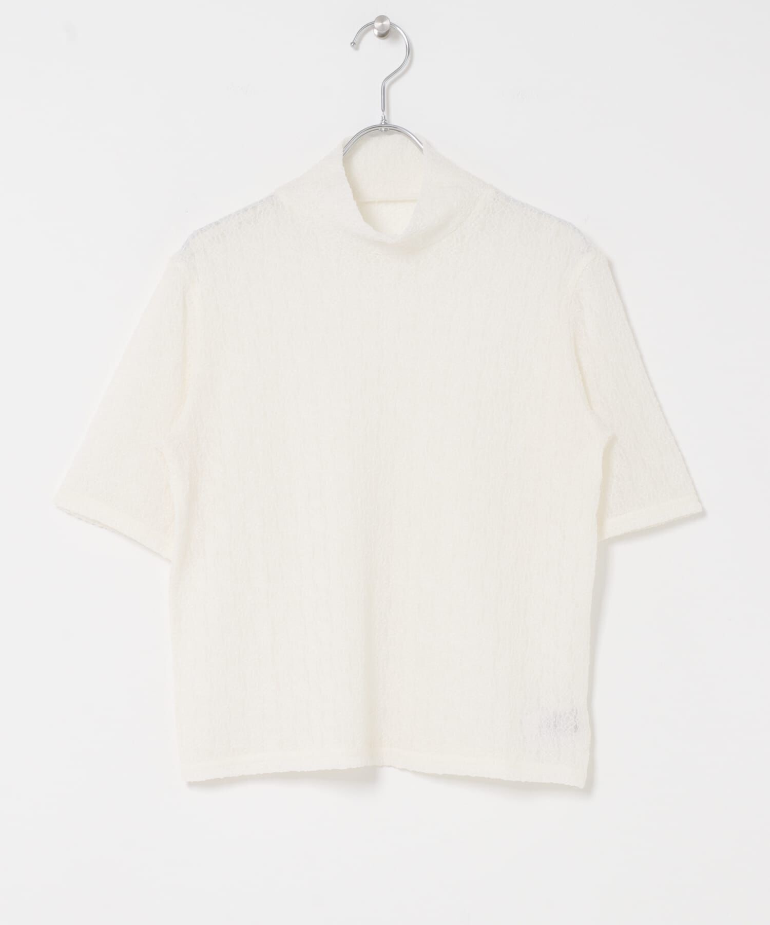 URBAN RESEARCH DOORS「『別注』Audrey and John Wad&times;DOORS　レースボトルネック半袖プルオーバー」|その他|