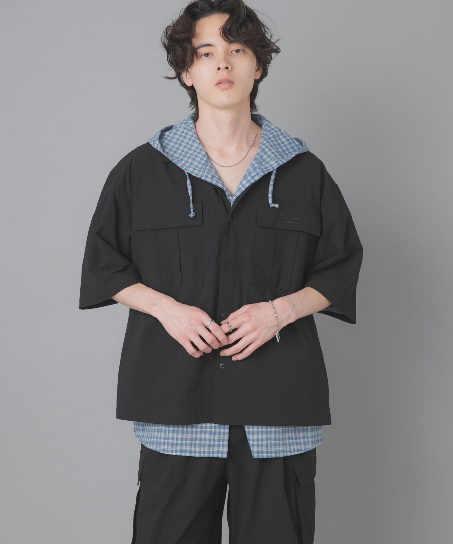 SENSE OF PLACE by URBAN RESEARCH「『別注』Converse&times;SENSE OF PLACE　JACK PURCELLショートスリーブシャツ」|シャツ・ブラウス|