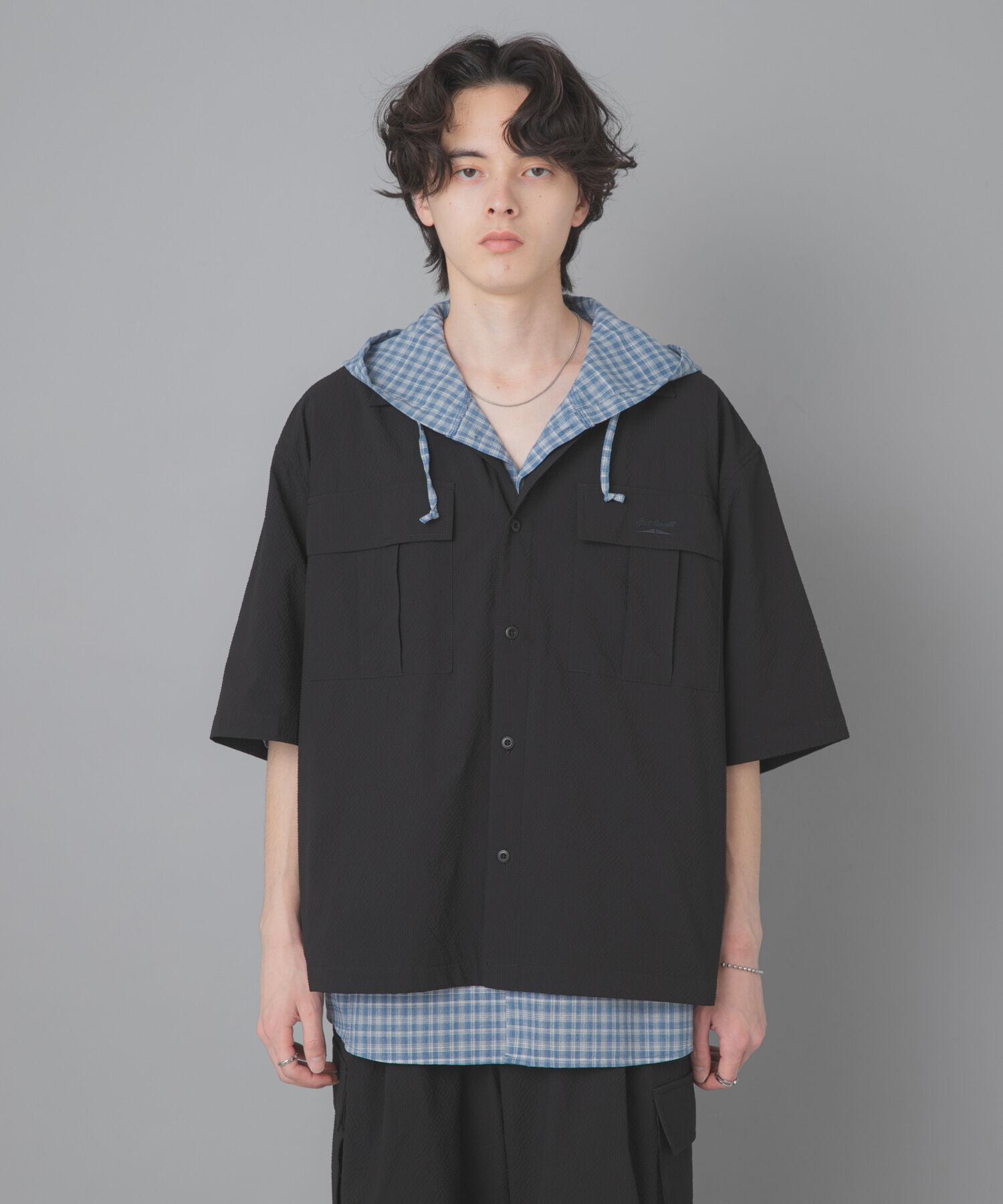 SENSE OF PLACE by URBAN RESEARCH「『別注』Converse&times;SENSE OF PLACE　JACK PURCELLショートスリーブシャツ」|シャツ・ブラウス|