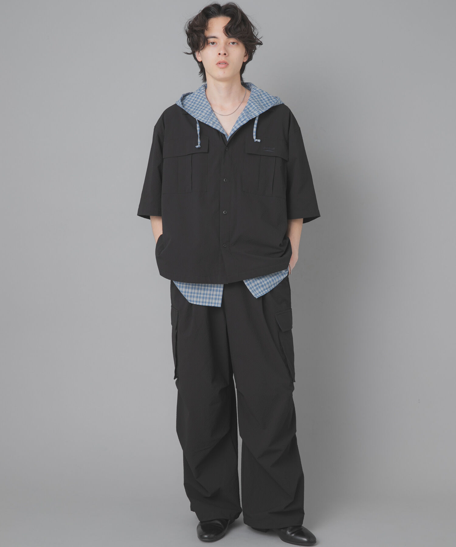 SENSE OF PLACE by URBAN RESEARCH「『別注』Converse&times;SENSE OF PLACE　JACK PURCELLショートスリーブシャツ」|シャツ・ブラウス|
