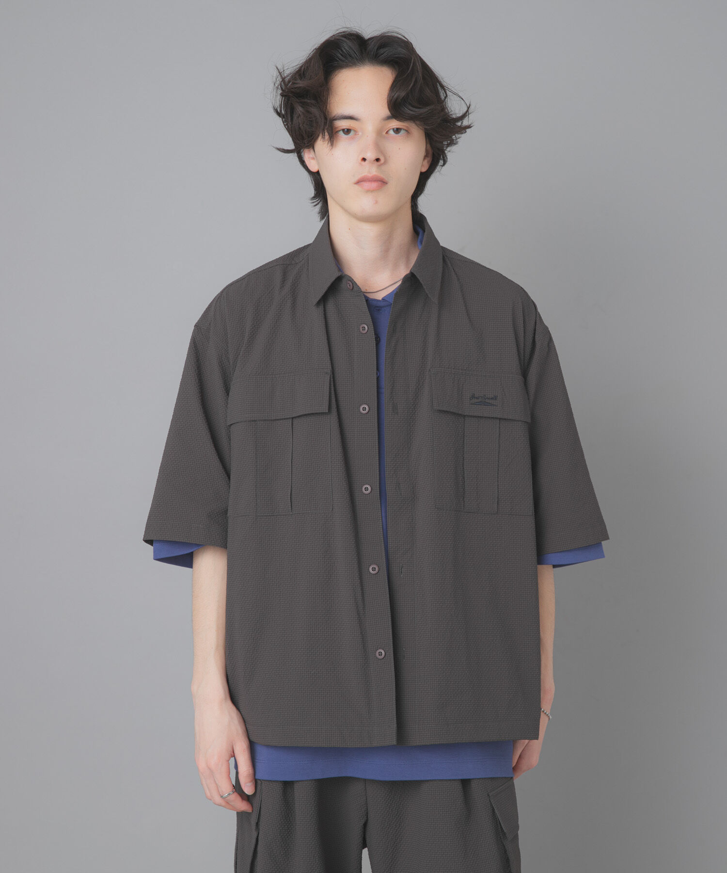 SENSE OF PLACE by URBAN RESEARCH「『別注』Converse&times;SENSE OF PLACE　JACK PURCELLショートスリーブシャツ」|シャツ・ブラウス|