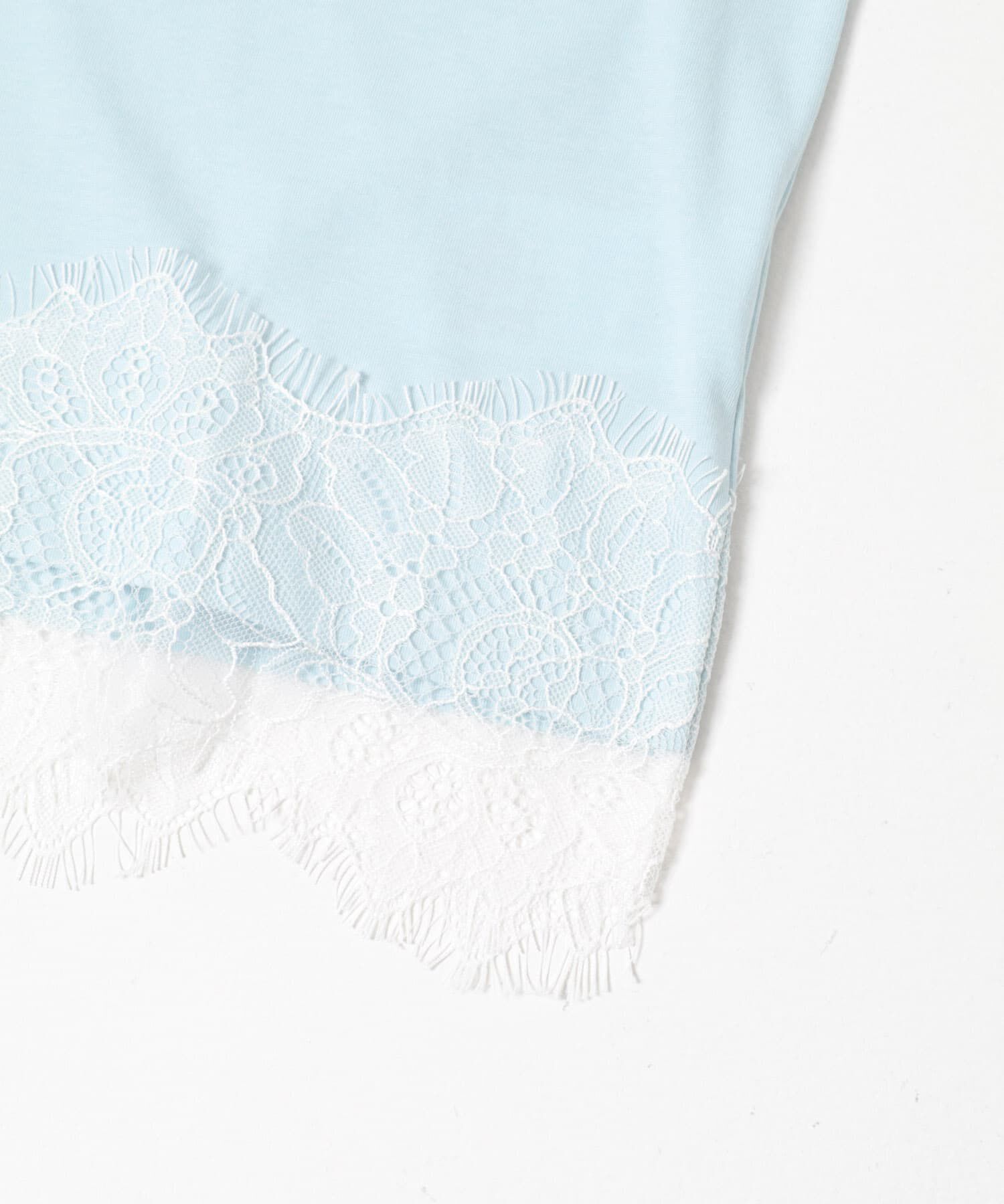 SENSE OF PLACE by URBAN RESEARCH「クロップドレースロゴTシャツ(半袖)」|Tシャツ・カットソー|