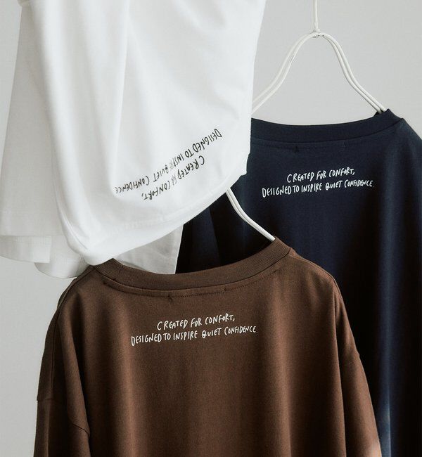  「【＠kokiminitaコラボ】ロゴプリント&times;ロゴ刺繍Tシャツ」|プルオーバー|
