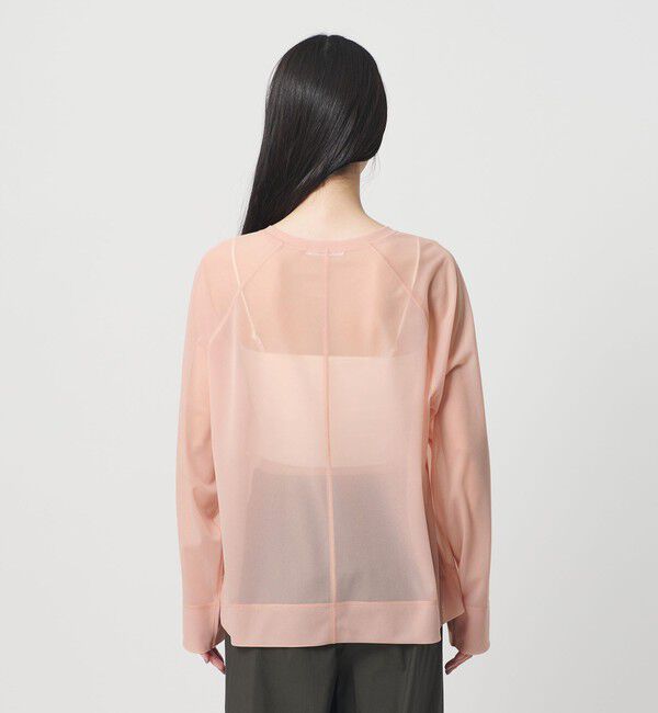 BEAUTY&YOUTH UNITED ARROWS「オーガンジー ラグランスリーブカットソー ウォッシャブル」|Tシャツ・カットソー|