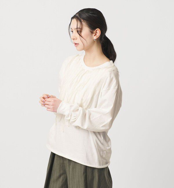BEAUTY&YOUTH UNITED ARROWS「＜dahl&rsquo;ia＞リメイク ロングスリーブ カットソー」|Tシャツ・カットソー|