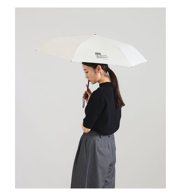 Demi-Luxe BEAMS 「Traditional Weatherwear / ライトウェイト 折り畳み傘」|傘|