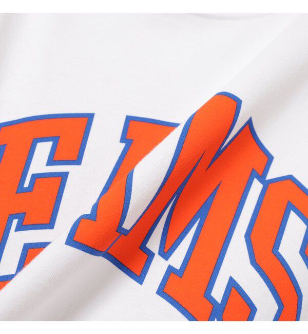 BEAMS「BEAMS｜【別注】Champion / BEAMS Logo T-shirt｜ Tシャツ｜サステナブル アメリカ綿100%」|Tシャツ・カットソー|