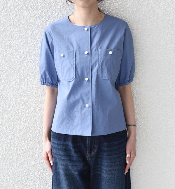 SHIPS Colors 「SHIPS Colors:〈接触冷感・UVカット・撥水〉マルチファンクション 羽織 シャツ◇」|シャツ・ブラウス|