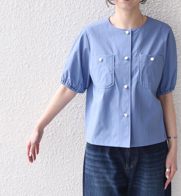 SHIPS Colors 「SHIPS Colors:〈接触冷感・UVカット・撥水〉マルチファンクション 羽織 シャツ◇」|シャツ・ブラウス|