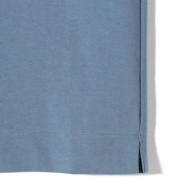 SHIPS for women「SHIPS Primary Navy Label: コットン スクエア ネック プルオーバー」|Tシャツ・カットソー|