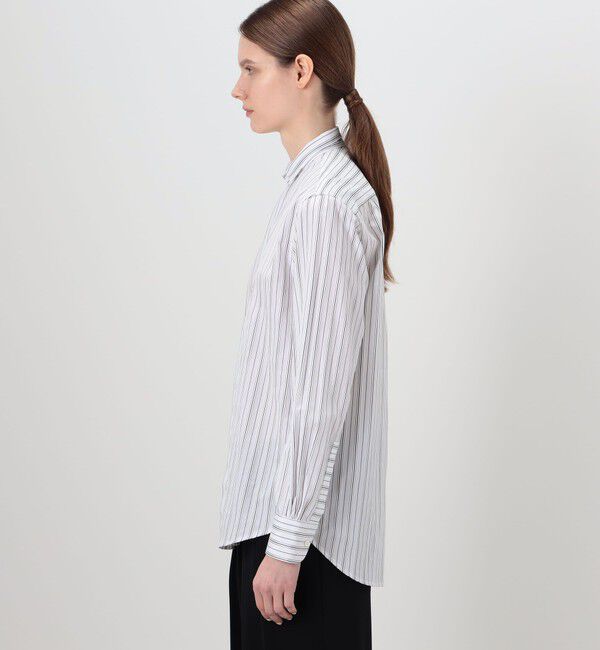 TOMORROWLAND BUYING WEAR「BOURRIENNE AMAZONE ストライプシャツ」|シャツ・ブラウス|