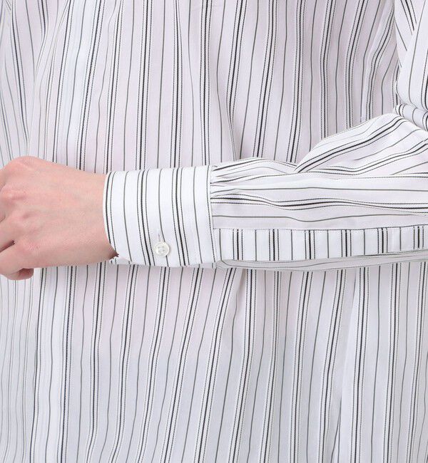 TOMORROWLAND BUYING WEAR「BOURRIENNE AMAZONE ストライプシャツ」|シャツ・ブラウス|