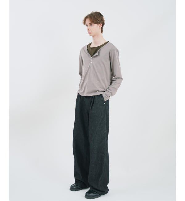 JOINT WORKS「《2枚セット》NOCTO ARCHIVE/ノクト アーカイブ Layered Henley L/S」|Tシャツ・カットソー|