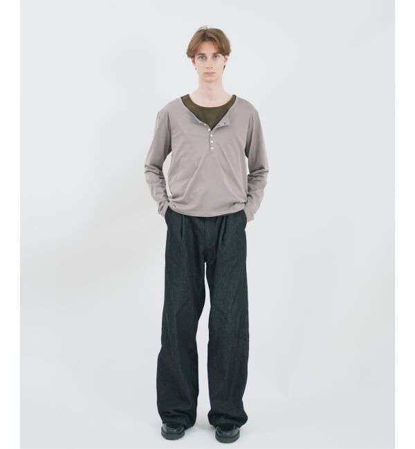 JOINT WORKS「《2枚セット》NOCTO ARCHIVE/ノクト アーカイブ Layered Henley L/S」|Tシャツ・カットソー|