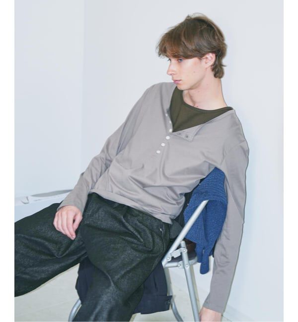 JOINT WORKS「《2枚セット》NOCTO ARCHIVE/ノクト アーカイブ Layered Henley L/S」|Tシャツ・カットソー|