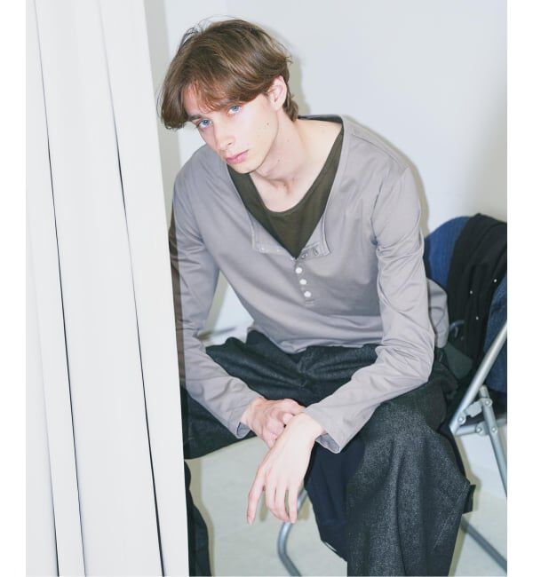 JOINT WORKS「《2枚セット》NOCTO ARCHIVE/ノクト アーカイブ Layered Henley L/S」|Tシャツ・カットソー|