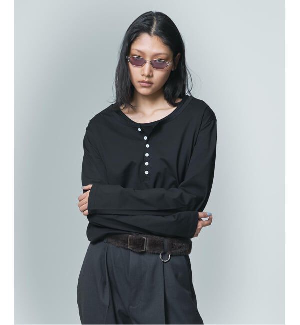 JOINT WORKS「《2枚セット》NOCTO ARCHIVE/ノクト アーカイブ Layered Henley L/S」|Tシャツ・カットソー|