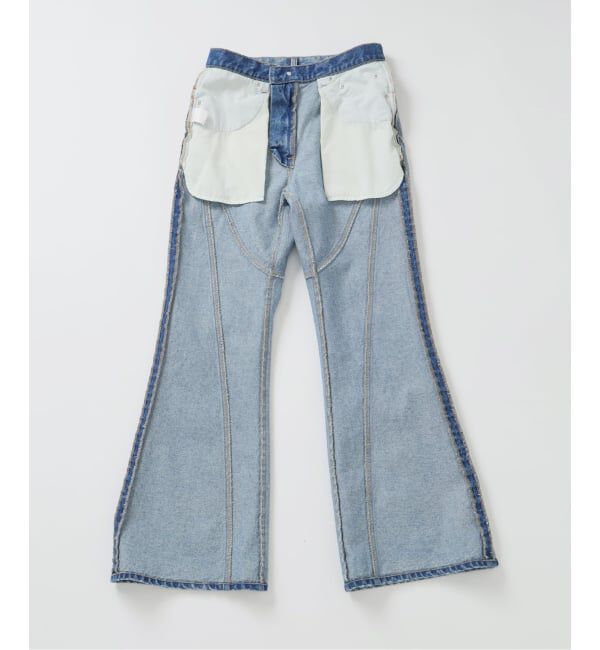 JOINT WORKS「NOCTO ARCHIVE/ノクト アーカイブ Biascut Wide Flare Denim」|デニム|