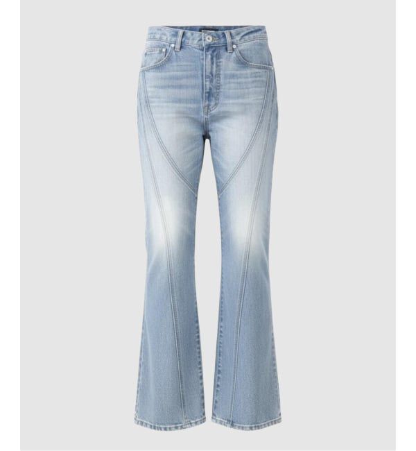 JOINT WORKS「NOCTO ARCHIVE/ノクト アーカイブ Biascut Wide Flare Denim」|デニム|ブルー A