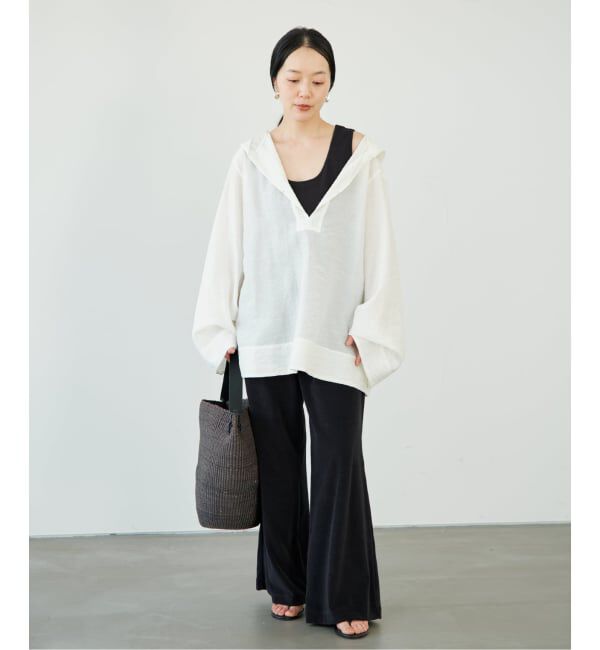 Plage「Sheer Hoodie ブラウス」|シャツ・ブラウス|