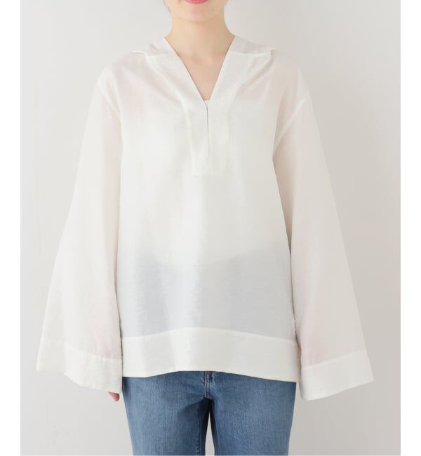 Plage「Sheer Hoodie ブラウス」|シャツ・ブラウス|