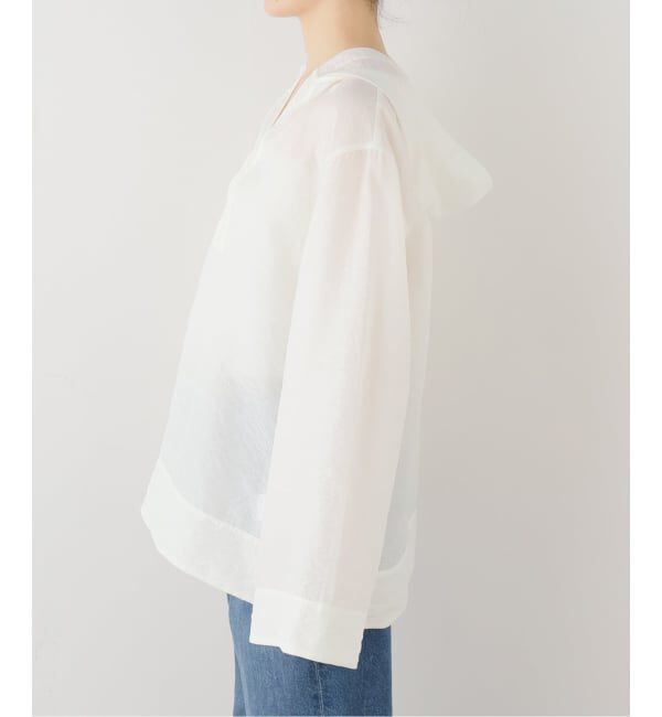 Plage「Sheer Hoodie ブラウス」|シャツ・ブラウス|