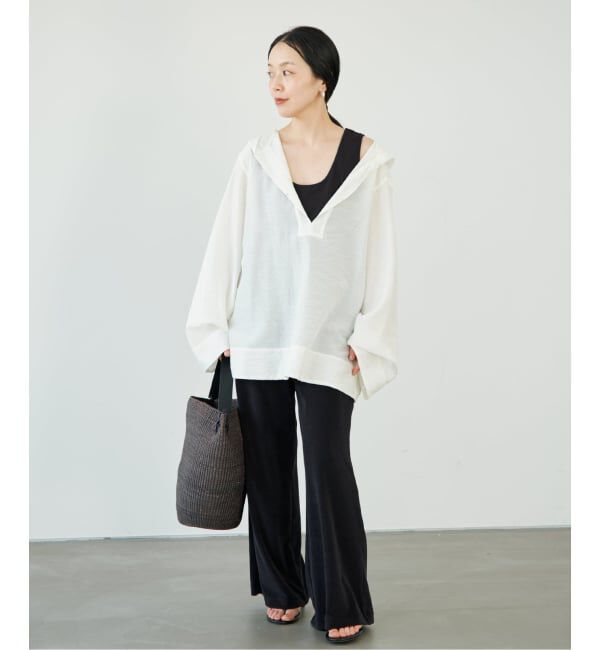 Plage「Sheer Hoodie ブラウス」|シャツ・ブラウス|