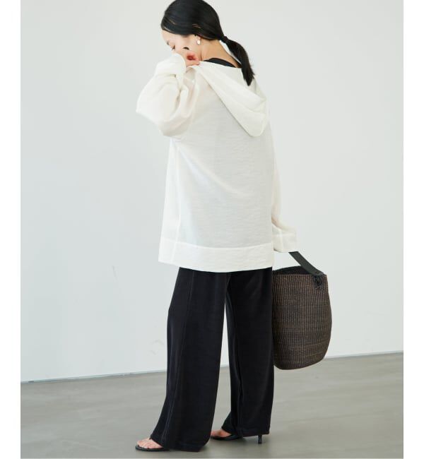 Plage「Sheer Hoodie ブラウス」|シャツ・ブラウス|