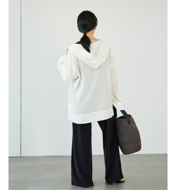Plage「Sheer Hoodie ブラウス」|シャツ・ブラウス|