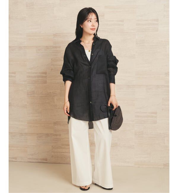 Plage「ramie karsey シャツ」|シャツ・ブラウス|