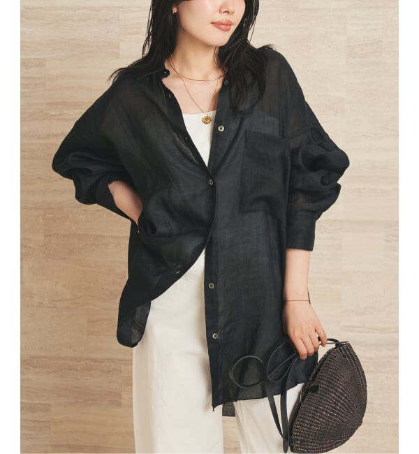 Plage「ramie karsey シャツ」|シャツ・ブラウス|