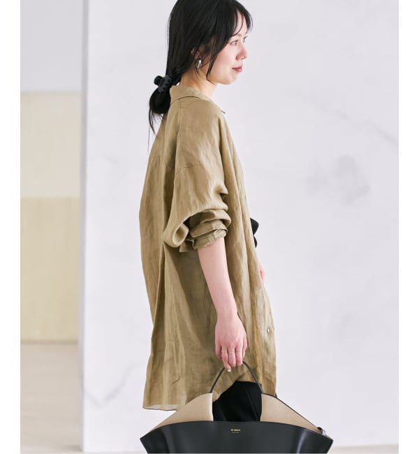 Plage「ramie karsey シャツ」|シャツ・ブラウス|