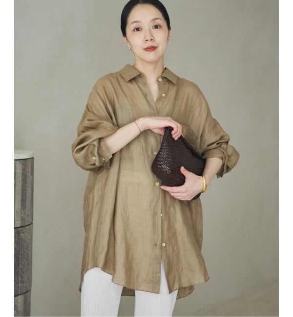 Plage「ramie karsey シャツ」|シャツ・ブラウス|