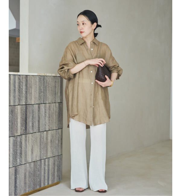 Plage「ramie karsey シャツ」|シャツ・ブラウス|
