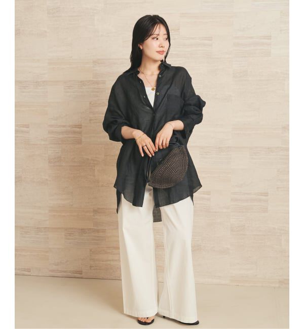 Plage「ramie karsey シャツ」|シャツ・ブラウス|
