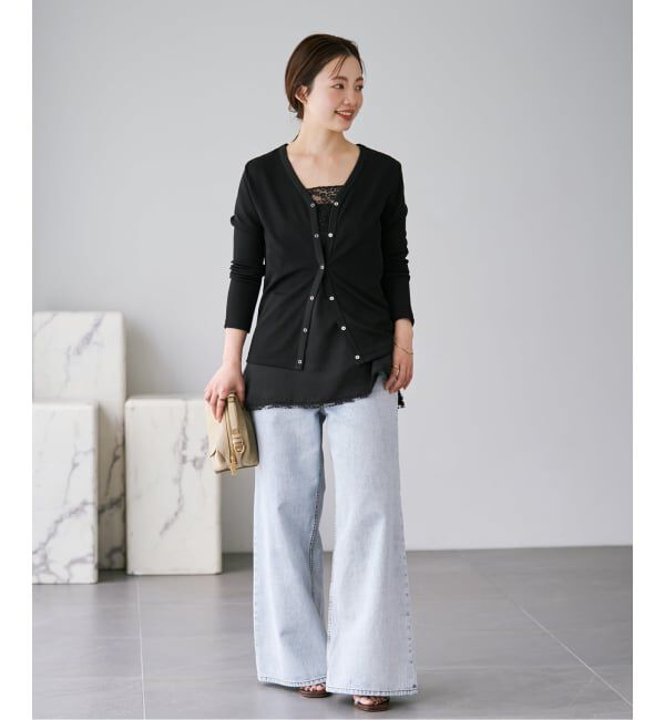 Plage「《追加》Linen mix lace キャミソール 2」|キャミソール|