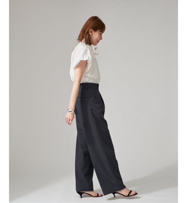 VERMEIL par iena「Taffeta Ribbon ブラウス」|シャツ・ブラウス|