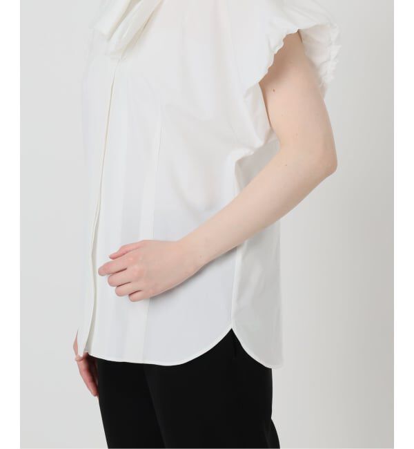 VERMEIL par iena「Taffeta Ribbon ブラウス」|シャツ・ブラウス|