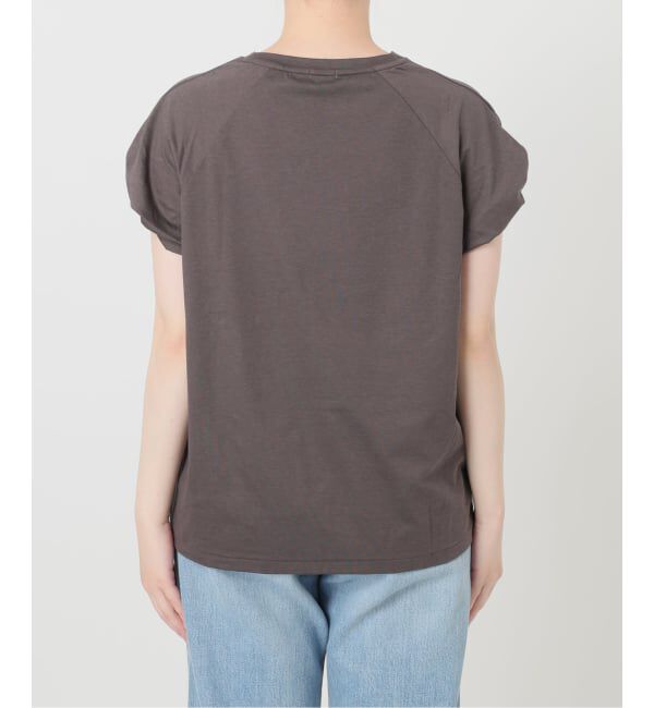IENA「ツイストスリーブTシャツ」|Tシャツ・カットソー|
