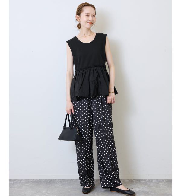 SLOBE IENA「《予約》バルーンコンビカットソー」|Tシャツ・カットソー|