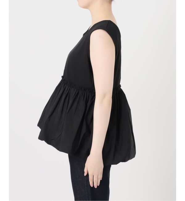 SLOBE IENA「《予約》バルーンコンビカットソー」|Tシャツ・カットソー|