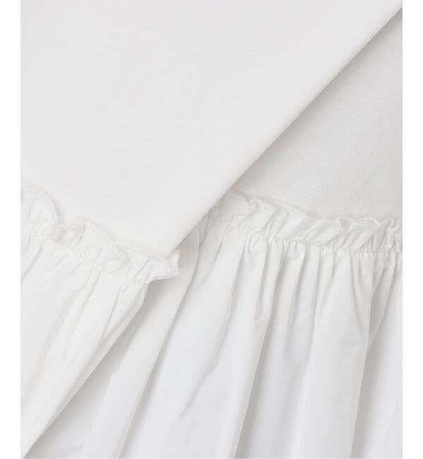 SLOBE IENA「《予約》バルーンコンビカットソー」|Tシャツ・カットソー|