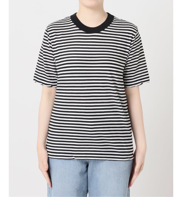 IENA「《WEB限定追加予約》ATON/エイトン FRESCA SINGLE JERSEY Tシャツ」|Tシャツ・カットソー|