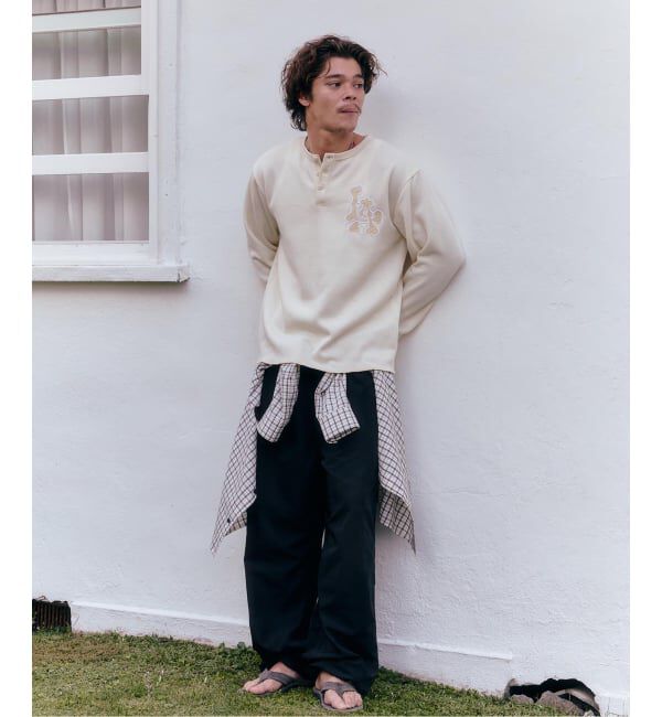 PULP「WOKE EDGE / ウォークエッジ LA HENLY NECK LONG SLEEVE」|Tシャツ・カットソー|