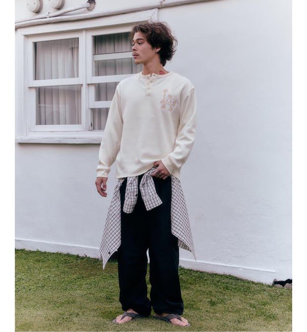 PULP「WOKE EDGE / ウォークエッジ LA HENLY NECK LONG SLEEVE」|Tシャツ・カットソー|